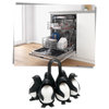 Penguin-Shaped Silicone Egg Holder For Boiling And Serving Multiple Eggs