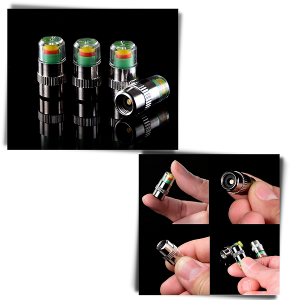 Tire Pressure Sensor Pack For Safer Driving And Real Time Monitoring