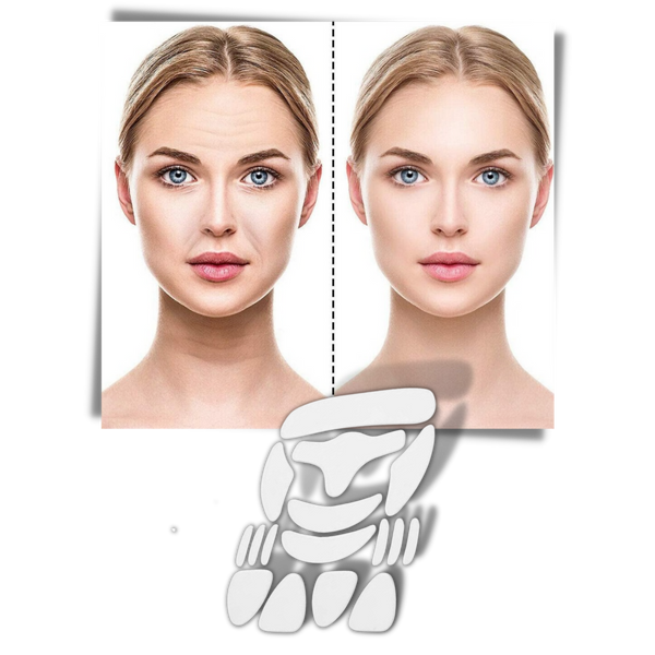 Premium Silicone Face Patches For Wrinkle Reduction And Skin Glow