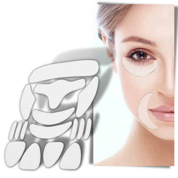 Premium Silicone Face Patches For Wrinkle Reduction And Skin Glow