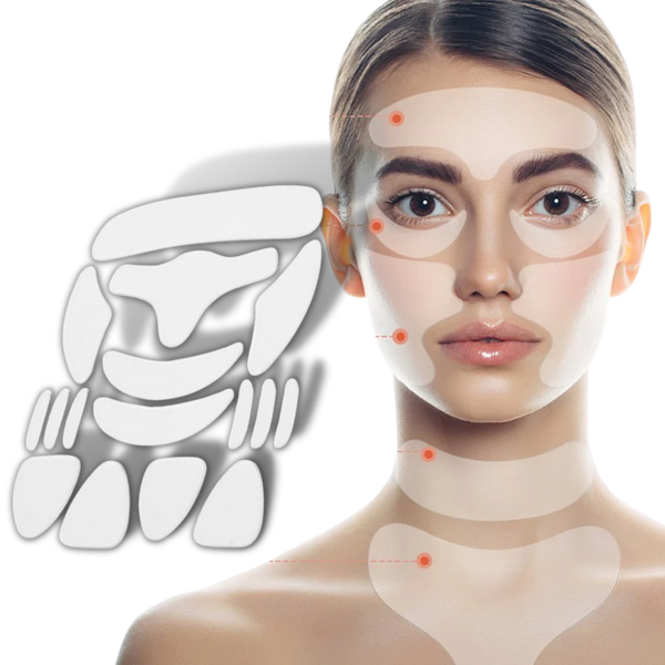 Premium Silicone Face Patches For Wrinkle Reduction And Skin Glow