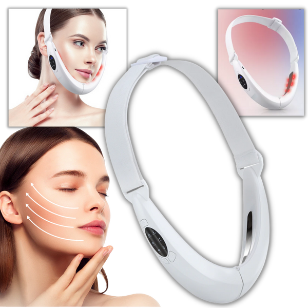 V Shape Facial Massager With Micro Function For Clearer Skin