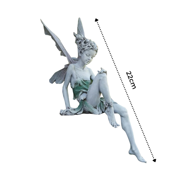 Enchanting Fairy Garden Statue for Outdoor Decor and Charm