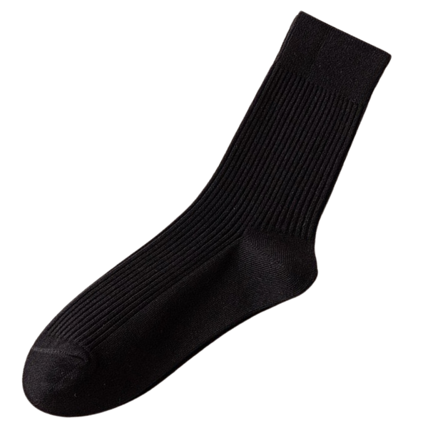 Men's Ribbed Socks Breathable Comfort For All Day Wear Everyday