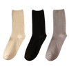 Ribbed Cotton Socks For Women Three Pairs For All Day Comfort