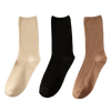 Ribbed Cotton Socks For Women Three Pairs For All Day Comfort
