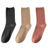 Ribbed Cotton Socks For Women Three Pairs For All Day Comfort