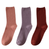 Ribbed Cotton Socks For Women Three Pairs For All Day Comfort