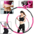Padded Adjustable Fitness Hula Hoop for Calorie Burn