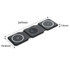 Foldable Wireless Charger Dock For Fast Charging And Multiple Devices
