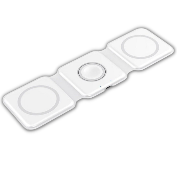 Foldable Wireless Charger Dock For Fast Charging And Multiple Devices