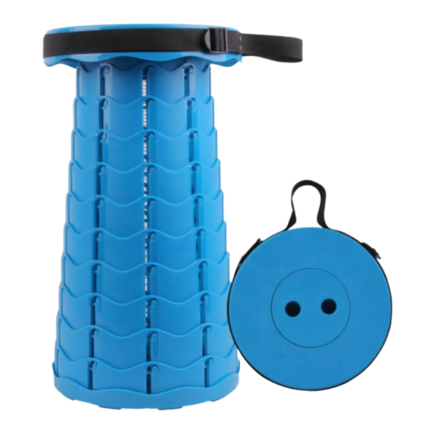 Premium Portable Adjustable Retractable Stool For Stable Seating