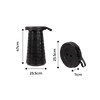 Premium Portable Adjustable Retractable Stool For Stable Seating
