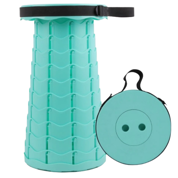 Premium Portable Adjustable Retractable Stool For Stable Seating