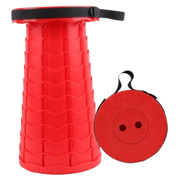 Premium Portable Adjustable Retractable Stool For Stable Seating