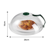 Microwave Splash Guard For Cleaner Reheating And Easy Cleanup