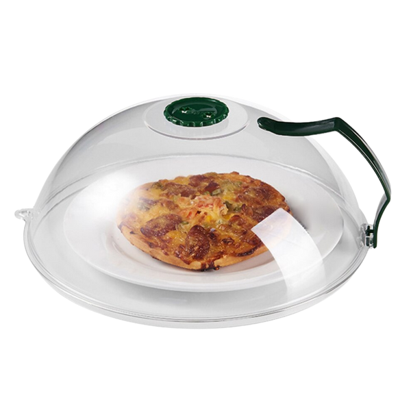 Microwave Splash Guard For Cleaner Reheating And Easy Cleanup