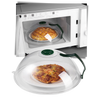 Microwave Splash Guard For Cleaner Reheating And Easy Cleanup