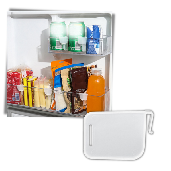 Refrigerator Shelf Dividers Set 20 Pack Space Saving Organizer