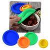 Silicone Premium Stretch Lids Set For Food Preservation 4 Pack
