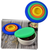 Silicone Premium Stretch Lids Set For Food Preservation 4 Pack