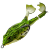 Realistic Silicone Frog Lure With Dual Hooks For Higher Strike Rate