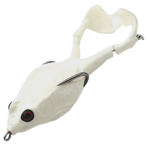 Realistic Silicone Frog Lure With Dual Hooks For Higher Strike Rate