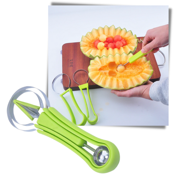Premium Fruit Carving And Slicing Kit For Beautiful Fruit Art