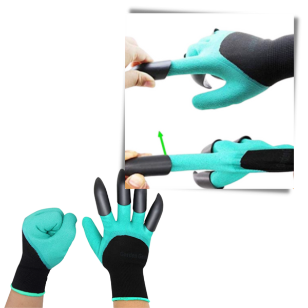 Clawed Gardening Gloves for Easy Digging and Hand Protection