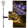 Solar Led Firework Garden Lights No Wiring Required Outdoor Decor