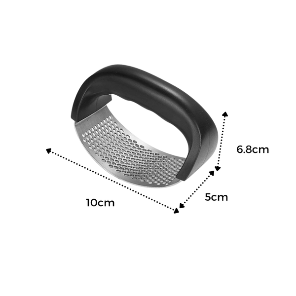 Premium Steel Garlic Crusher For Effortless Mincing And Fresh Flavor