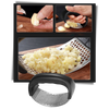 Premium Steel Garlic Crusher For Effortless Mincing And Fresh Flavor