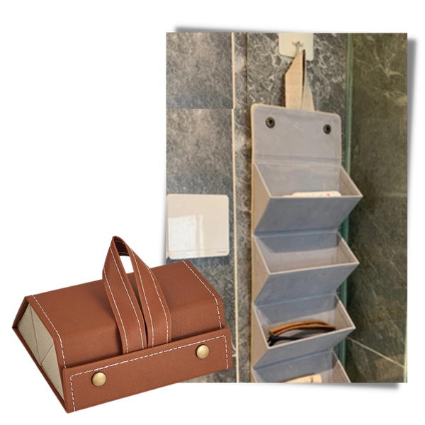 Space-Saving Glasses Storage Box With Durable Hanging Design
