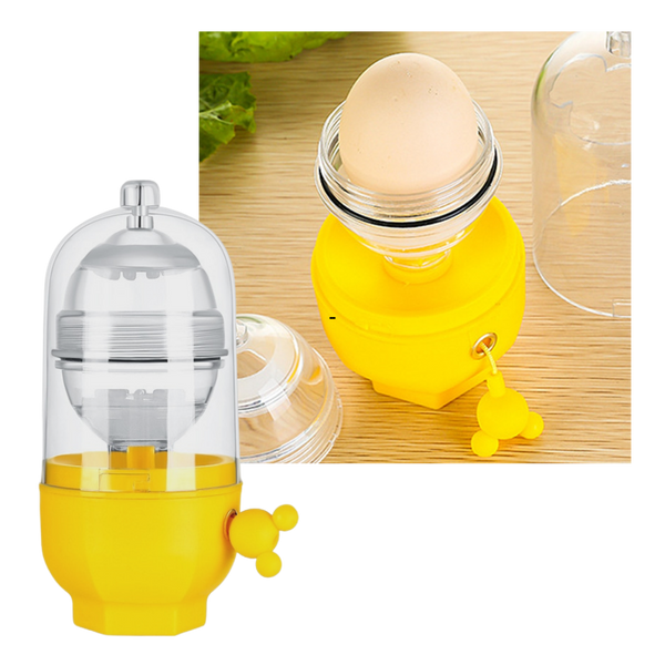 Manual Egg Scrambler For Clean Shell Free Mixing And Smooth Whisking