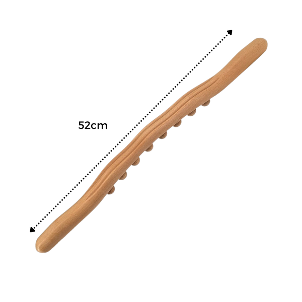 Natural Wood Muscle Massager For Deep Relaxation And Pain Relief
