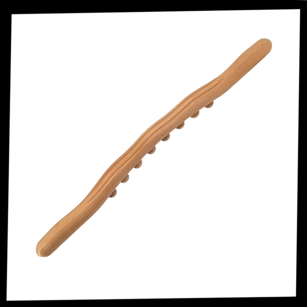 Natural Wood Muscle Massager For Deep Relaxation And Pain Relief