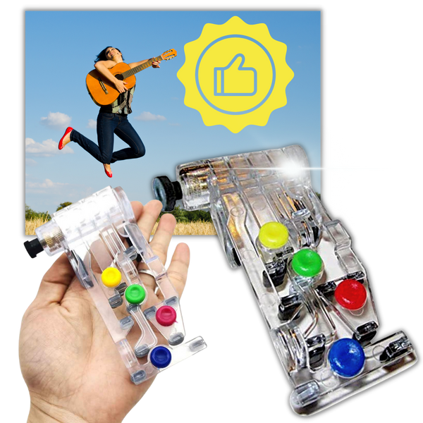 Portable Guitar Chord Learning Aid For Easy On The Go Practice