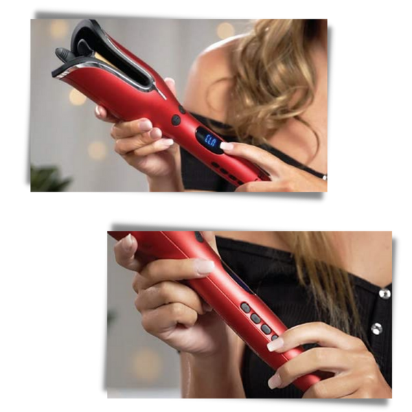 Automatic Curling Iron For Effortless Hair Styling And Protection