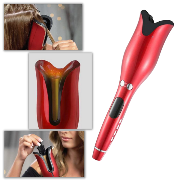 Automatic Curling Iron For Effortless Hair Styling And Protection