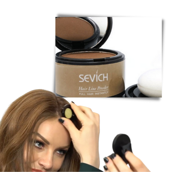 Waterproof Hairline Concealer Powder For Seamless Coverage