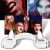 Realistic Vampire Fangs With Hidden Extendable Design For Halloween Costumes