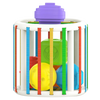 Colorful Shape Blocks Toy for Kids Develops Motor and Cognitive Skills