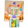 Colorful Shape Blocks Toy for Kids Develops Motor and Cognitive Skills