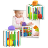 Colorful Shape Blocks Toy for Kids Develops Motor and Cognitive Skills