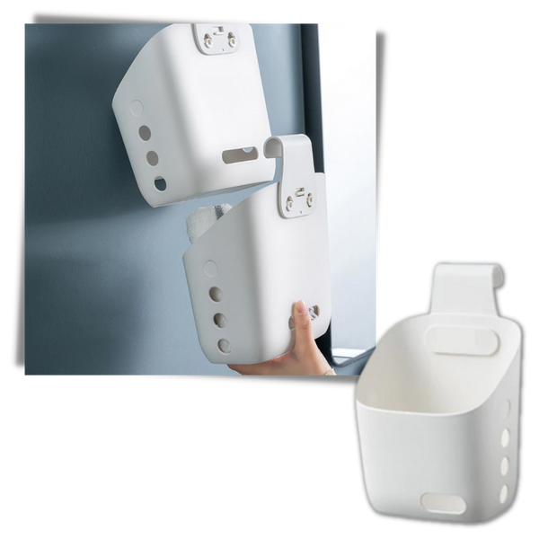 Three Pack Hanging Storage Baskets For Easy Home Organization