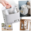 Three Pack Hanging Storage Baskets For Easy Home Organization