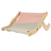 Solid Wood Window Perch for Cats With Safe Sunlit Viewing