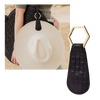 Magnetic Hat Clip for Bags Keeps Hats Secure and Hands Free