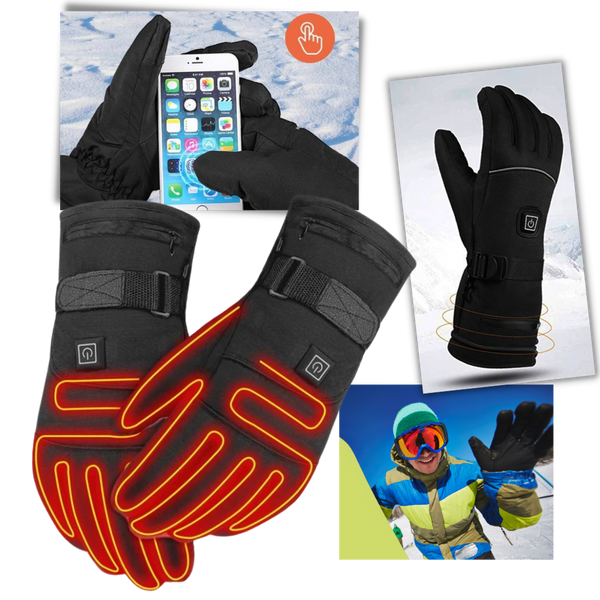 Premium Electric Heated Gloves For Cold Weather Warm Hands