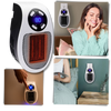 Compact Ceramic Heater With Fast Heating Auto Shutoff Remote Control